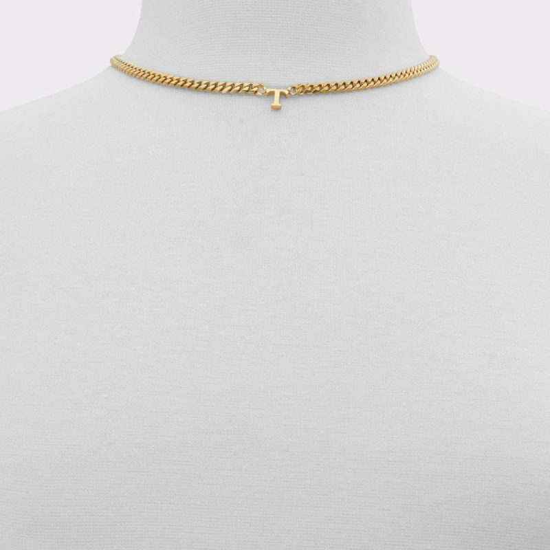 Aldo Medium Yellow Women Jewelry Yourletters Medium Yellow Women's Necklaces - 2