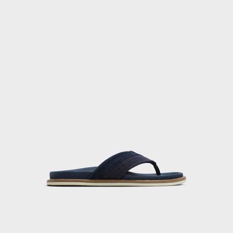 Aldo Men Beachbreeze Navy Men's Slides Sandals & Slides Navy - 1