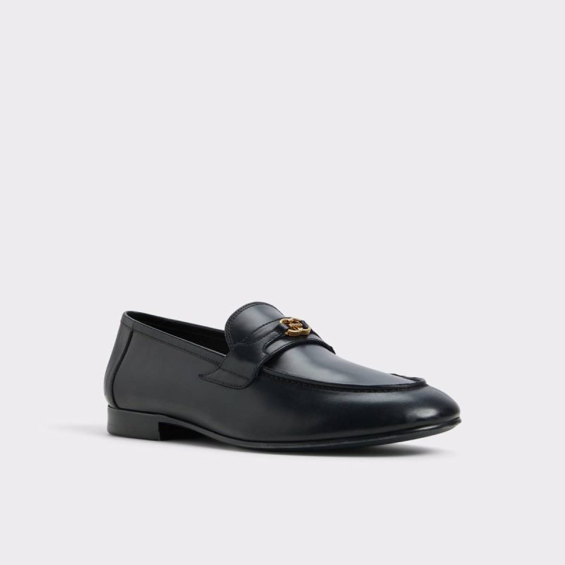 Aldo Men Fiero Other Black Men's Dress Shoes Other Black Loafers & Slip-Ons - 4