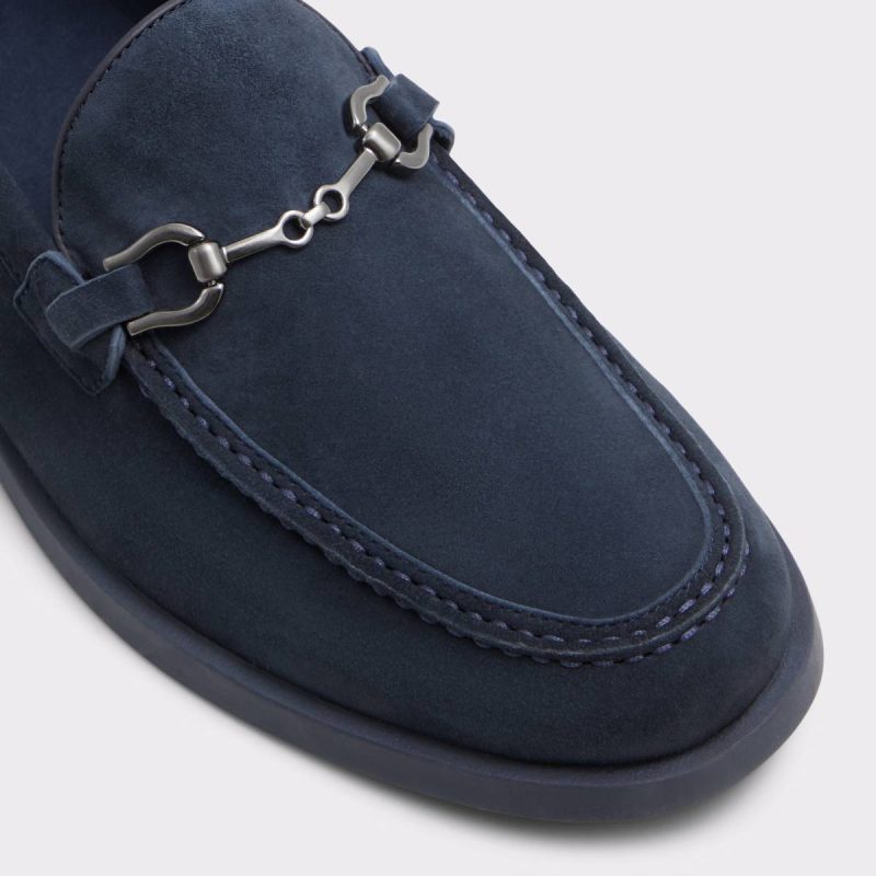 Aldo Men Loafers & Slip-Ons Sevul Navy Men's Casual Shoes Navy - 5