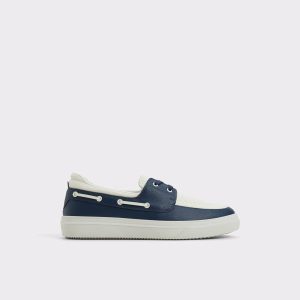 Aldo Men White/Navy Sneakers Wildwave White/Navy Men's Casual Shoes - 1