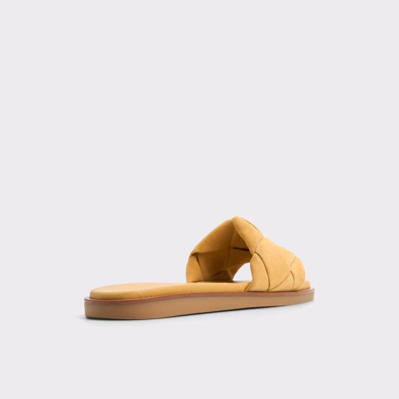 Aldo Other Yellow Sandals Women Esterelle Other Yellow Women's Flat Sandals - 2