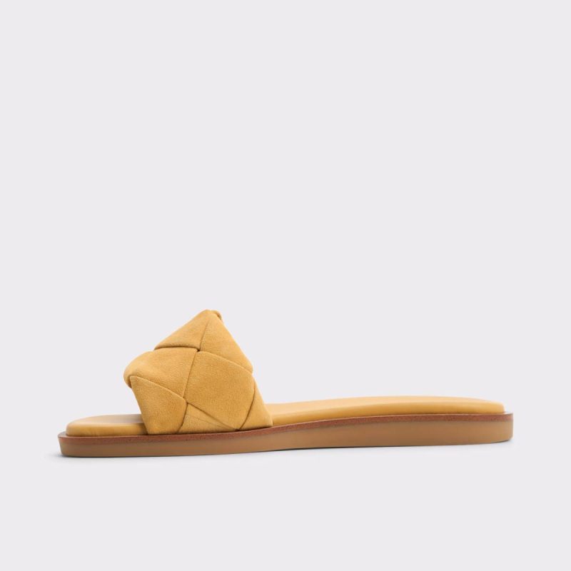 Aldo Other Yellow Sandals Women Esterelle Other Yellow Women's Flat Sandals - 3