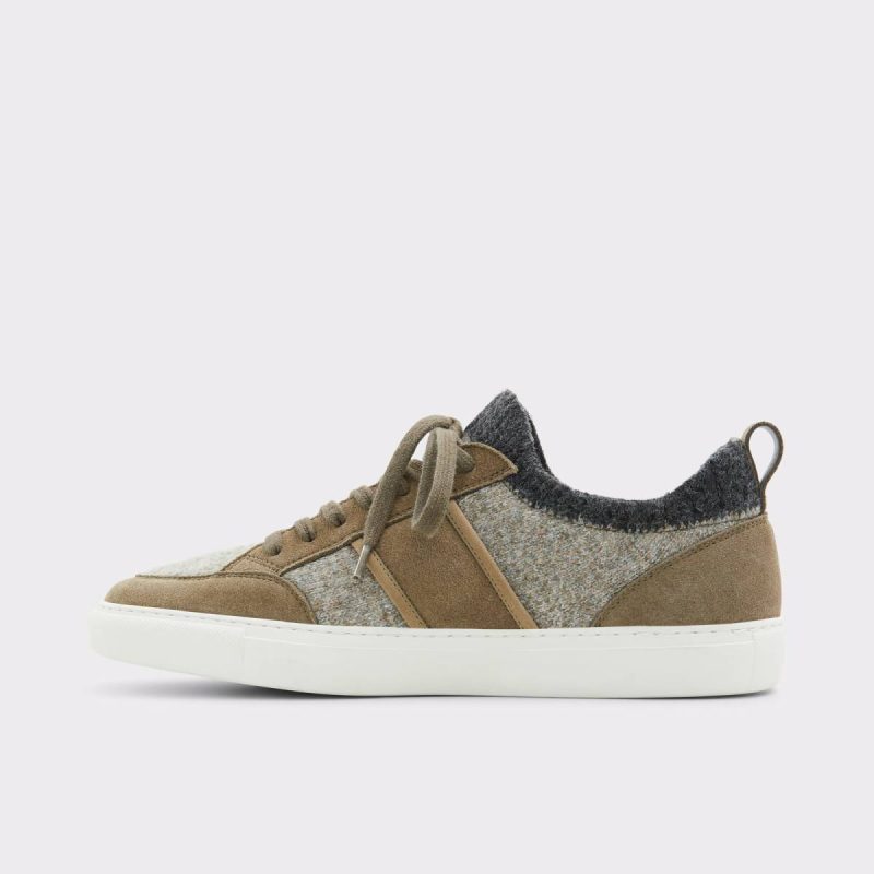 Aldo Owens Khaki Men's Low Top Men Khaki Sneakers - 3