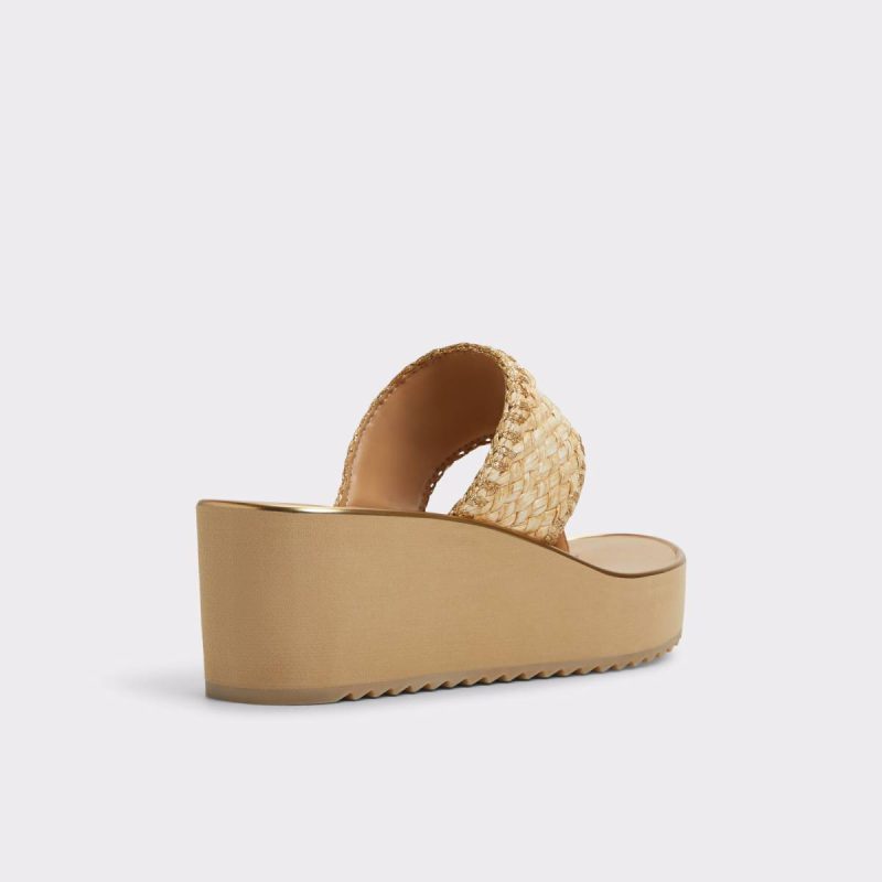 Aldo Penelopy Natural Women's Wedges Natural Women Sandals - 2