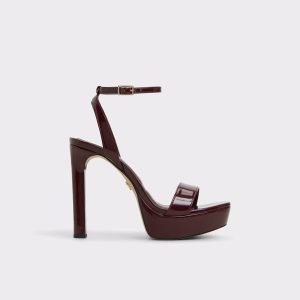 Aldo Portside Bordo Women's Platform Sandals Sandals Bordo Women - 1