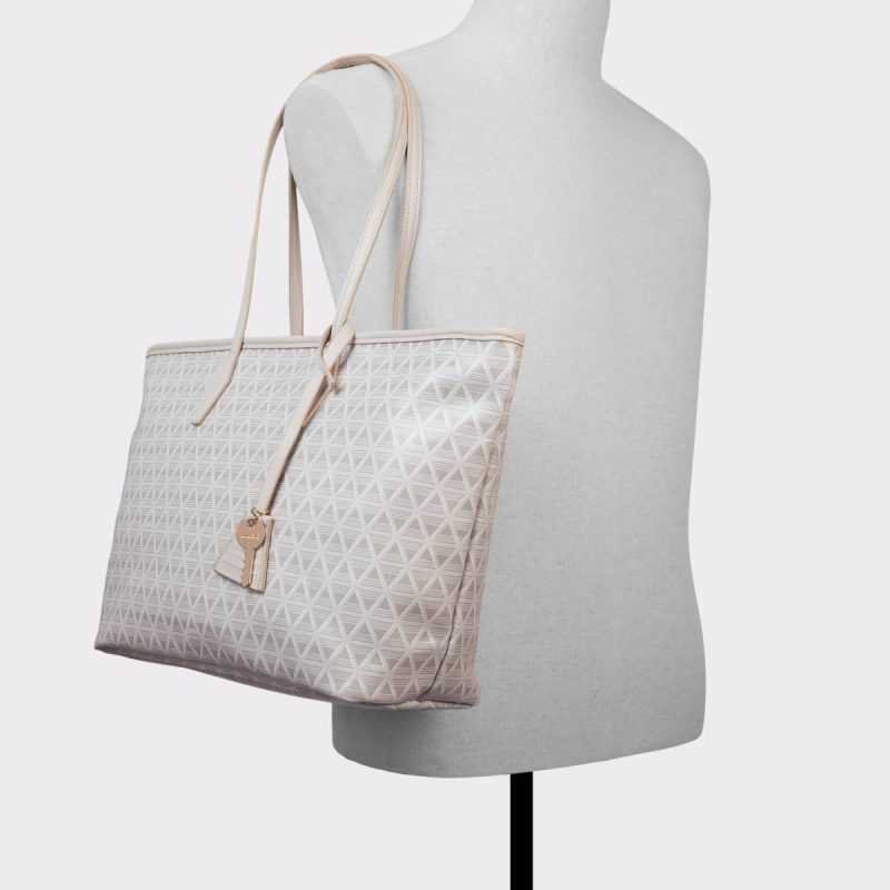 Aldo Ralia Bone Women's Tote & Satchel Bags Women Bone Tote & Satchel Bags - 4