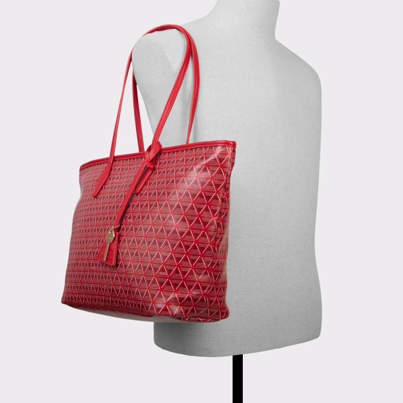 Aldo Red Tote & Satchel Bags Women Ralia Red Women's Tote & Satchel Bags - 4