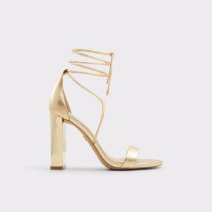 Aldo Sandals Gold Women Winglette Gold Women's Strappy Sandals - 1