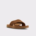 Aldo Sandals & Slides Light Brown Men Steele Light Brown Men's Sandals & Slides - 5