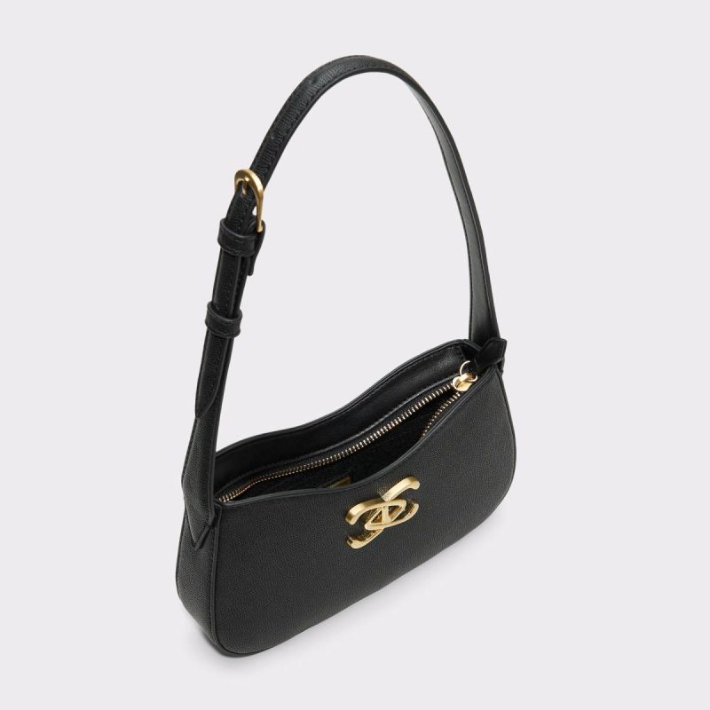 Aldo Shoulder Bags Ccharlipursex Black Overflow Women's Shoulder Bags Women Black Overflow - 3