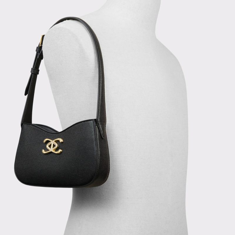 Aldo Shoulder Bags Ccharlipursex Black Overflow Women's Shoulder Bags Women Black Overflow - 4