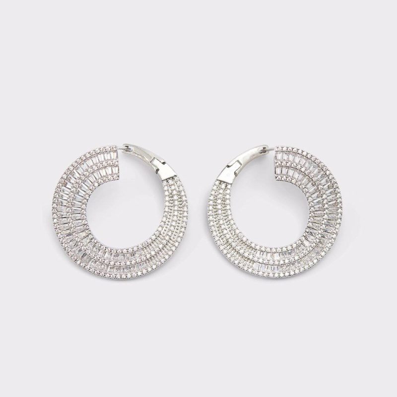 Aldo Silver/Clear Multi Caldy Silver/Clear Multi Women's Earrings Jewelry Women - 1