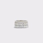 Aldo Silver/Clear Multi Jewelry Uniawen Silver/Clear Multi Women's Rings Women - 1