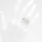 Aldo Silver/Clear Multi Jewelry Uniawen Silver/Clear Multi Women's Rings Women - 2