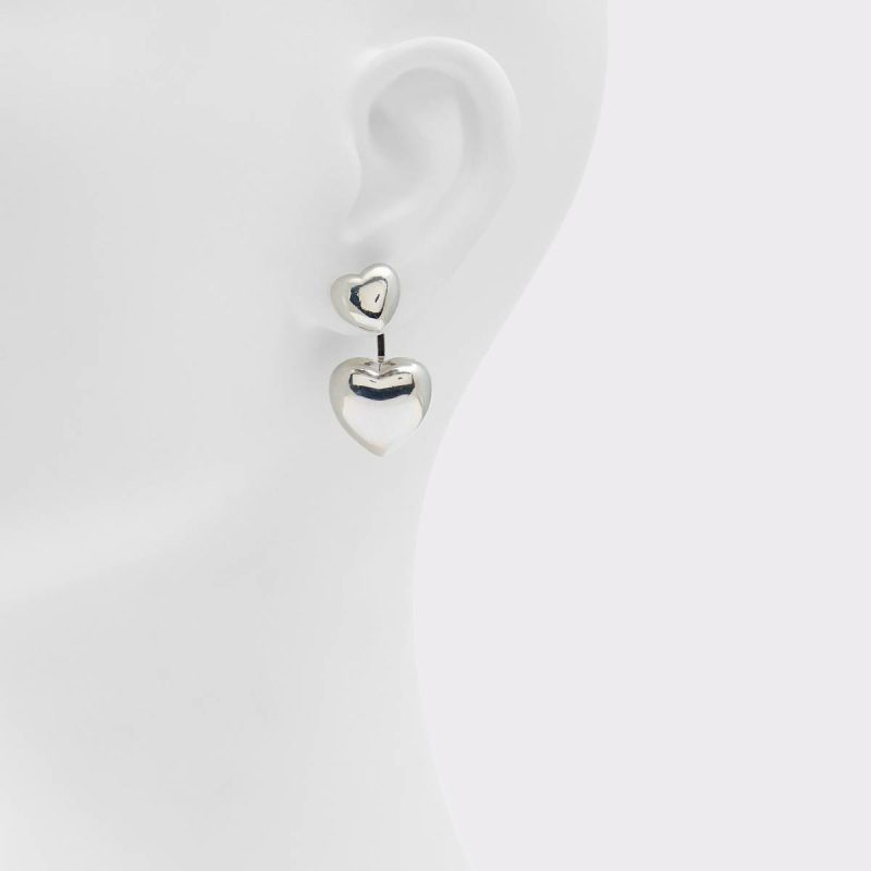 Aldo Silver/Clear Multi Women Jewelry Lovebling Silver/Clear Multi Women's Earrings - 2