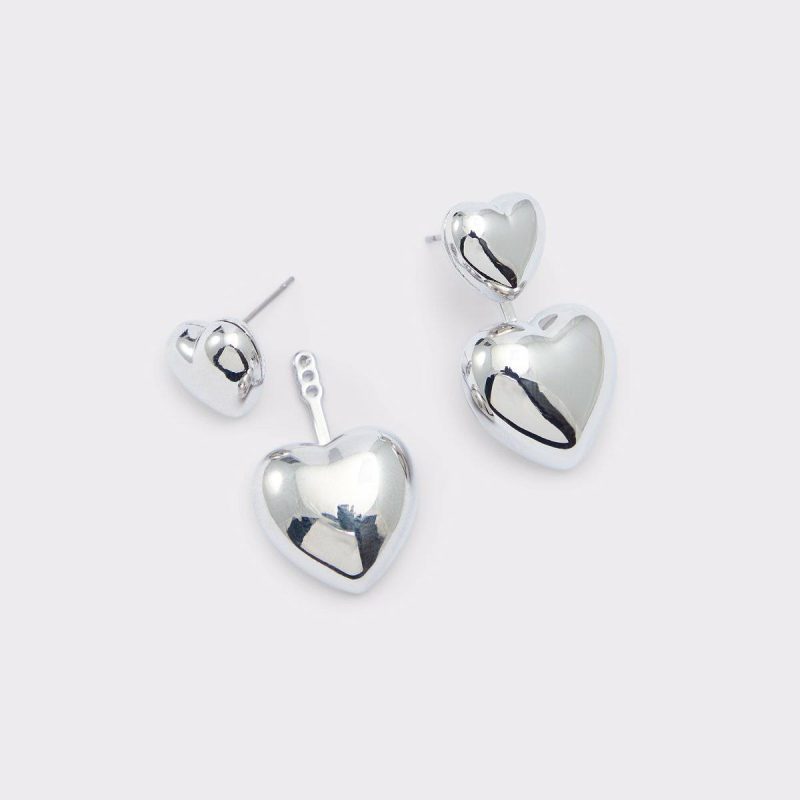 Aldo Silver/Clear Multi Women Jewelry Lovebling Silver/Clear Multi Women's Earrings - 1
