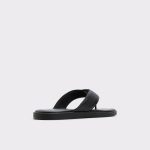 Aldo Tazzo Black Men's Flip Flops Sandals & Slides Men Black - 2