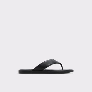 Aldo Tazzo Black Men's Flip Flops Sandals & Slides Men Black - 1