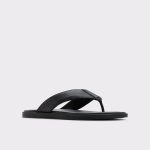 Aldo Tazzo Black Men's Flip Flops Sandals & Slides Men Black - 4