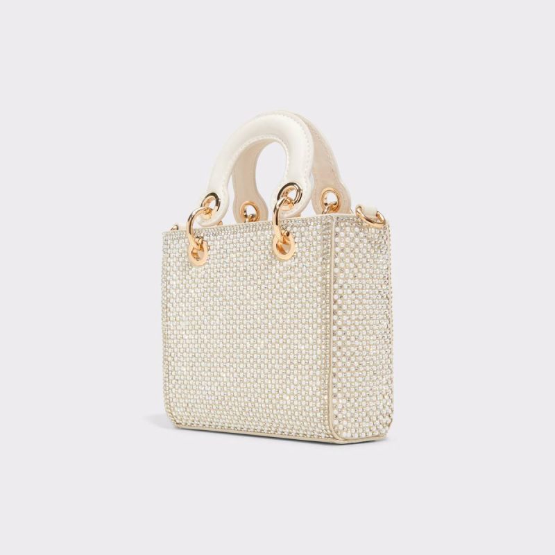Aldo Top Handle Bags Women Bone Multi Minipearlx Bone Multi Women's Pearls - 2