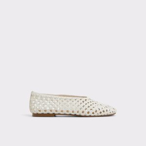 Aldo Women Ballet Flats White Joselia White Women's Ballet Flats - 1