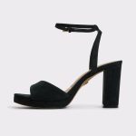 Aldo Women Black Gracious-Xt Black Women's Platform Sandals Sandals - 3
