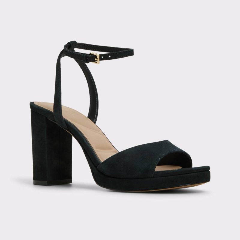 Aldo Women Black Gracious-Xt Black Women's Platform Sandals Sandals - 4