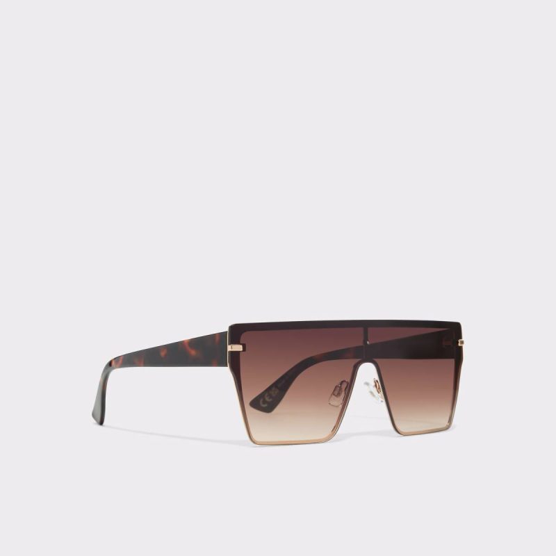Aldo Women Gavenany Other Brown Women's Shield Sunglasses Other Brown - 2