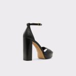Aldo Women Heels Black Enaegyn2.0 Black Women's Platform Sandals - 2