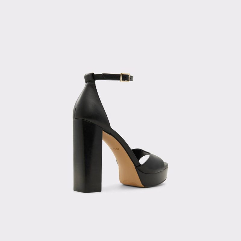 Aldo Women Heels Black Enaegyn2.0 Black Women's Platform Sandals - 2