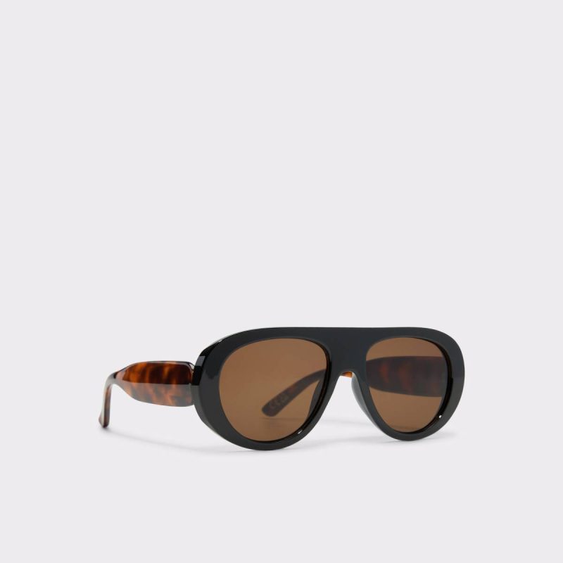 Aldo Women Other Brown Sunglasses Harvveyx Other Brown Women's Round - 2