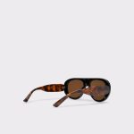 Aldo Women Other Brown Sunglasses Harvveyx Other Brown Women's Round - 3