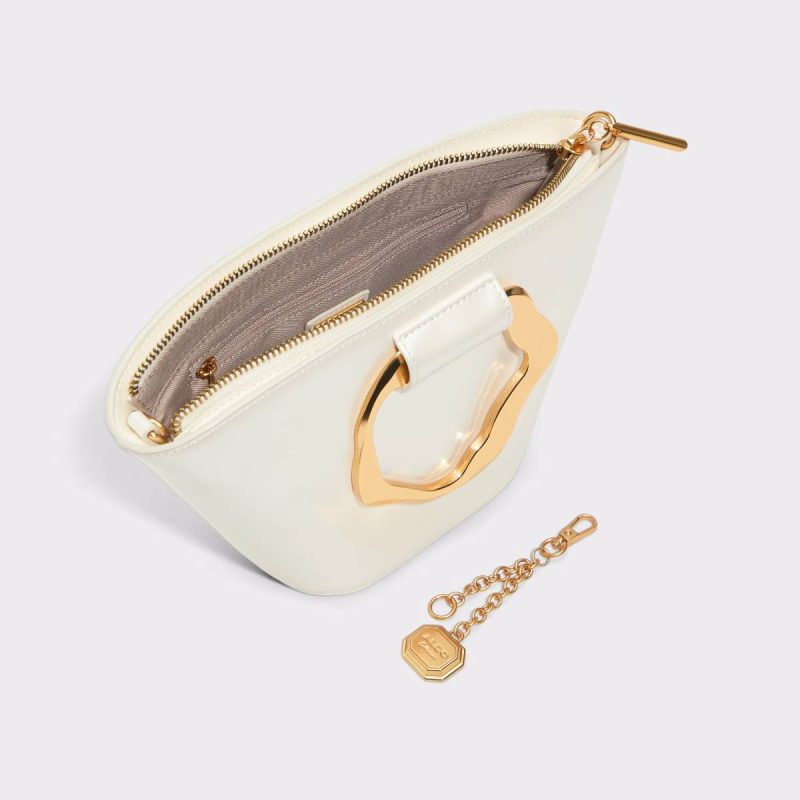 Aldo Women White/Bone Goldenview White/Bone Women's Top Handle Bags Top Handle Bags - 3