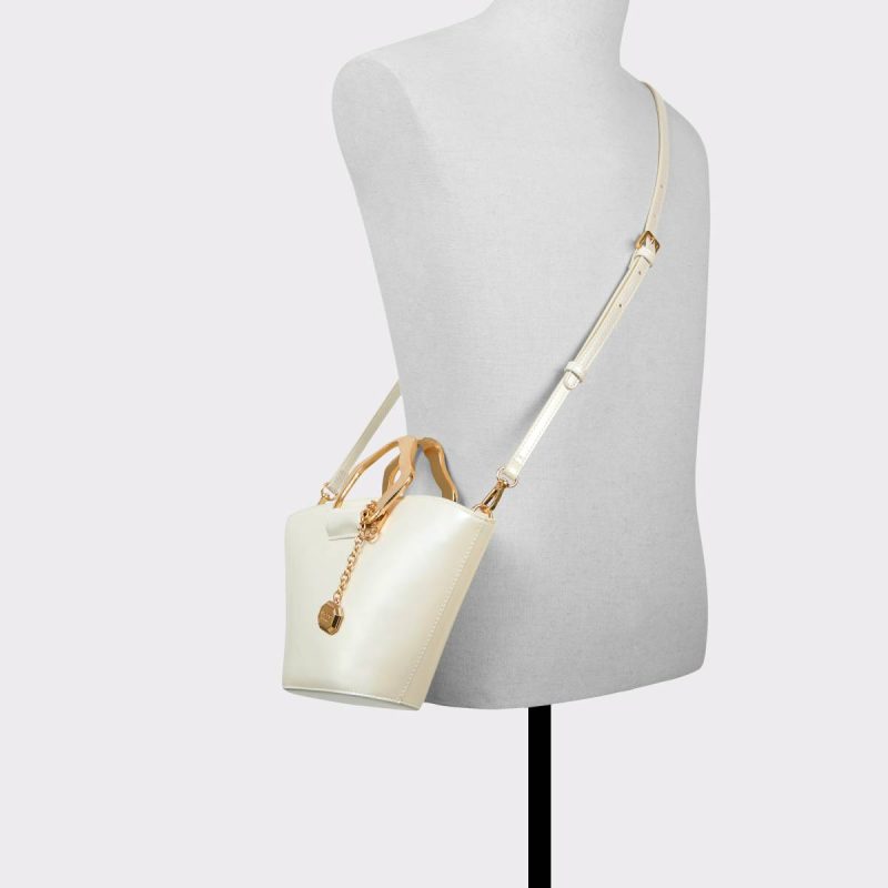 Aldo Women White/Bone Goldenview White/Bone Women's Top Handle Bags Top Handle Bags - 4