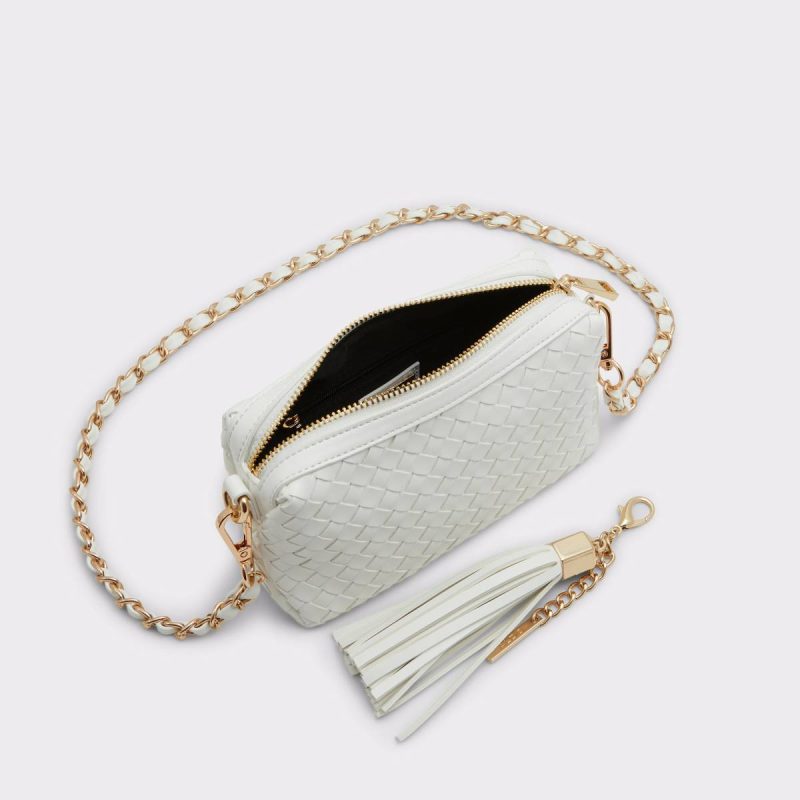 Aldo Women White Braidaax White Women's Crossbody Bags Crossbody Bags - 3