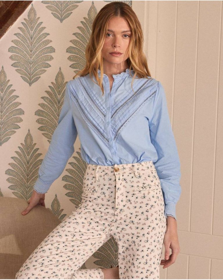 Alex Embroidery Blouse Celestial Polín Et Moi Blouses And Shirts Women - 2