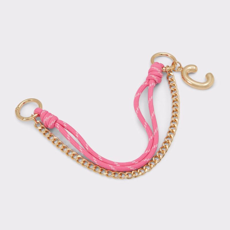 Alphabet Gold Women's Bag Charms & Keychains Women Aldo Gold Bag Charms & Keychains - 1