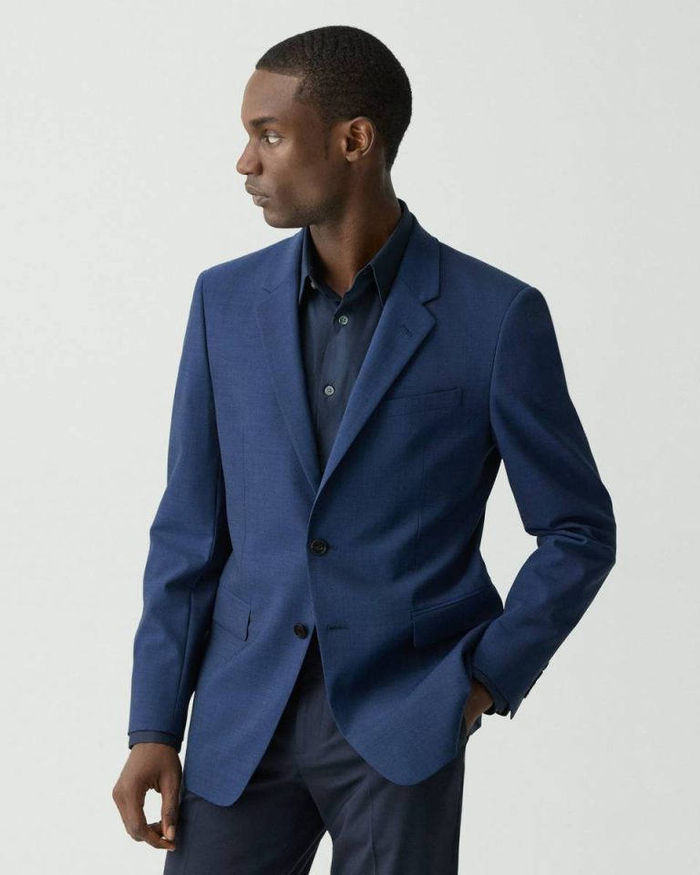 Altitude Blazers + Jackets Men Chambers Blazer In Stretch Wool Theory - 2
