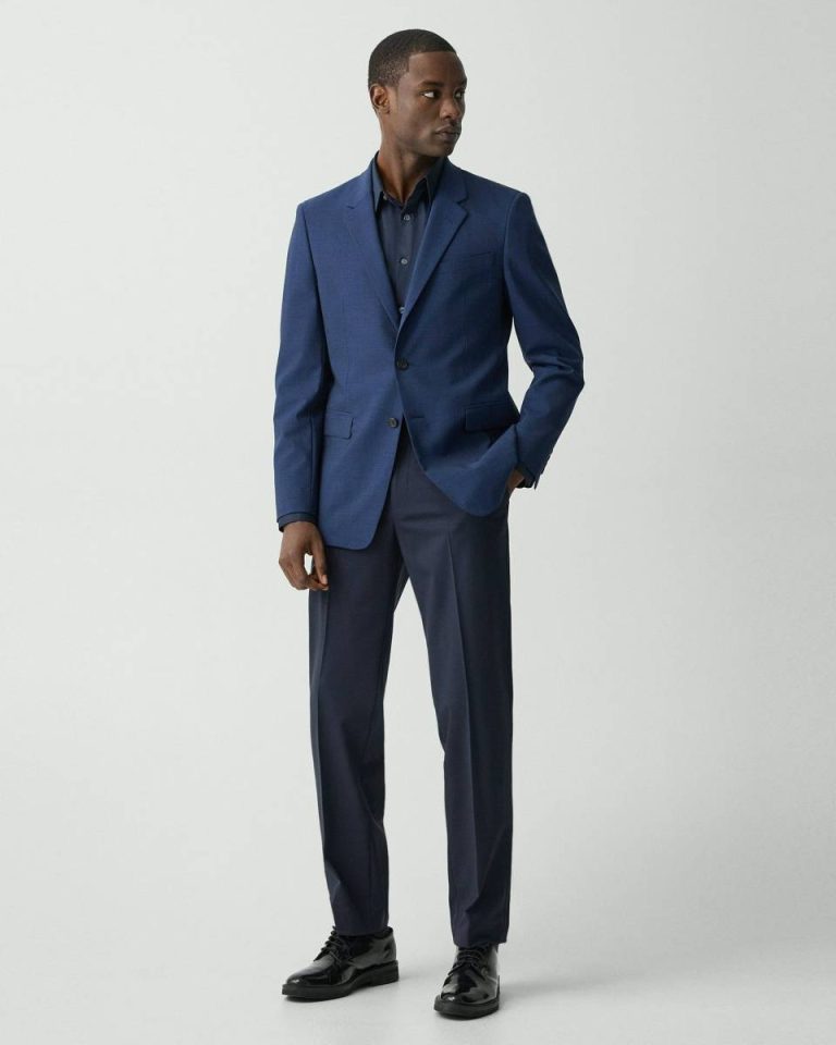 Altitude Blazers + Jackets Men Chambers Blazer In Stretch Wool Theory - 5