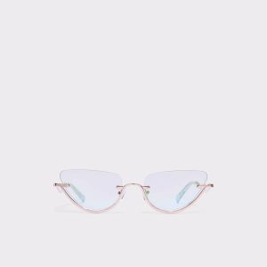 Arielshades Gold Women's Cat Eye Women Aldo Gold Sunglasses - 1