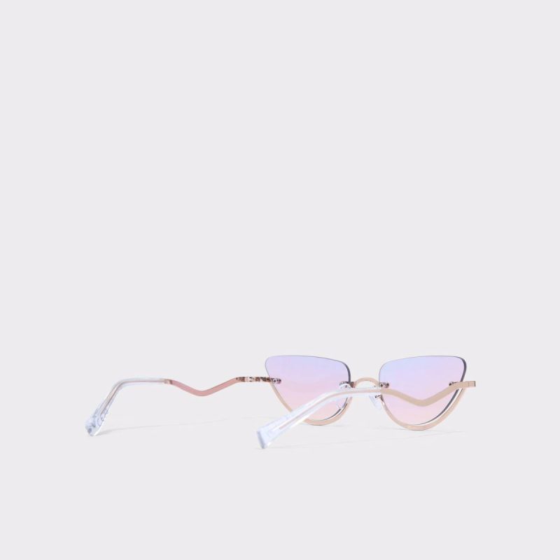 Arielshades Gold Women's Cat Eye Women Aldo Gold Sunglasses - 4