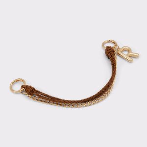 Bag Charms & Keychains Women Aldo Alphabet Gold Women's Bag Charms & Keychains Gold - 1