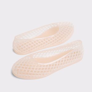 Ballet Flats Women Aldo Natural Dwaoria Natural Women's Jelly Sandals & Flip Flops - 1