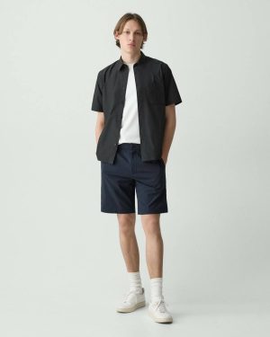 Baltic Curtis Drawstring Short In Kelso Nylon Men Theory Pants - 1