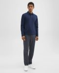 Baltic Long-Sleeve Polo Shirt In Cotton Jersey Men Theory T-Shirts + Polos - 5