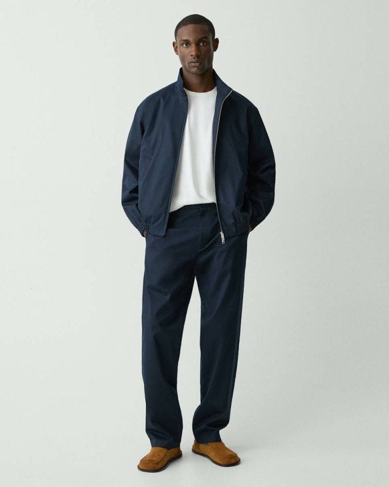 Baltic Theory Straight Pant In Cotton-Blend Twill Pants Men - 1
