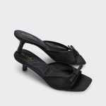 Begoniaa Black Women's Heeled Mules Aldo Black Women Heels - 2