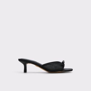 Begoniaa Black Women's Heeled Mules Aldo Black Women Heels - 1