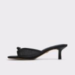 Begoniaa Black Women's Heeled Mules Aldo Black Women Heels - 5